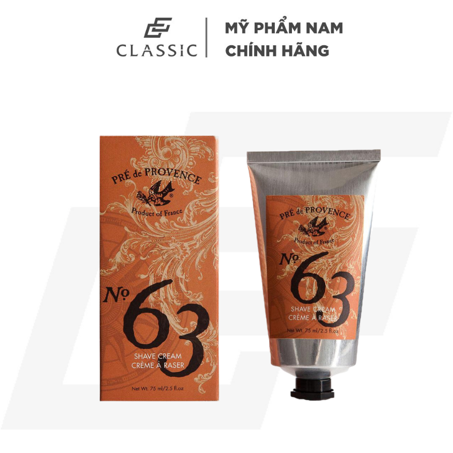 Kem cạo râu no 63 shave cream 75ml