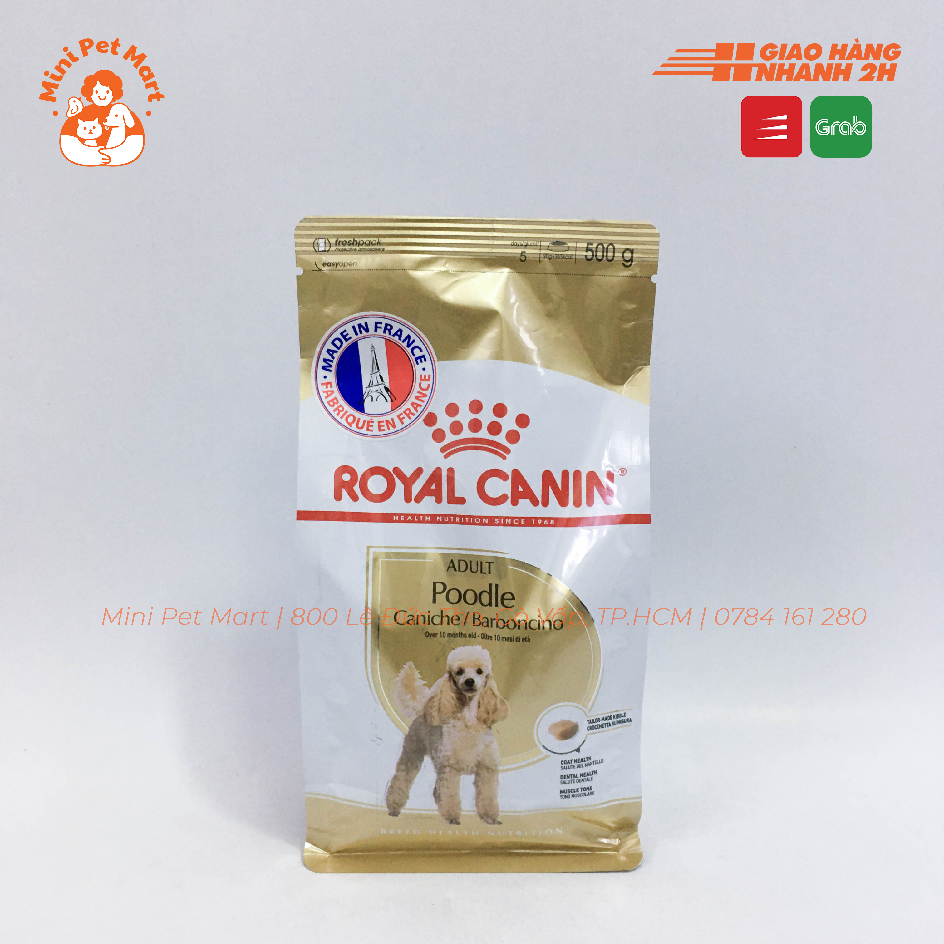 Thức ăn hạt cho chó poodle royal canin