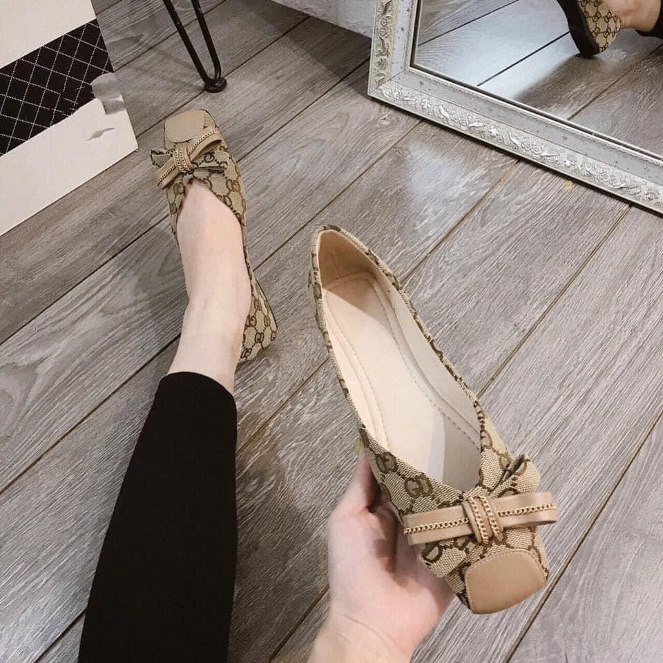 Giầy gc búp bê chanh xả