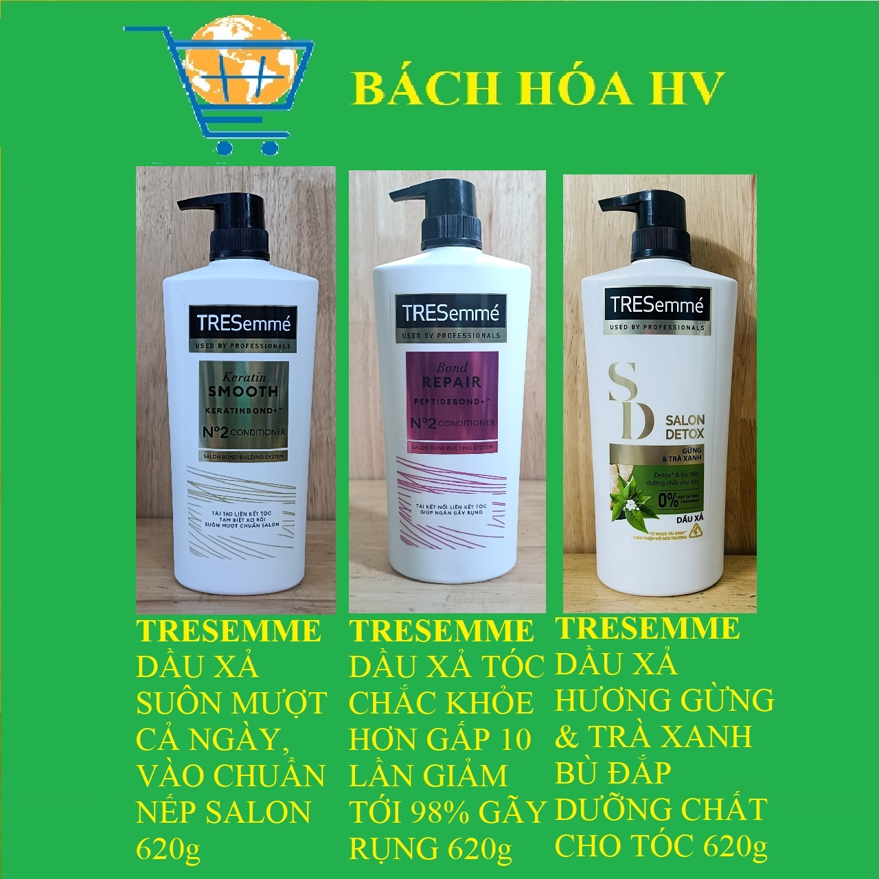 Dầu Xả Tóc Tresemme 620g - BACH HOA HV