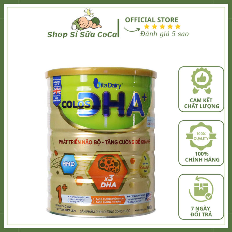 Sữa colos dha 1+ 800gr