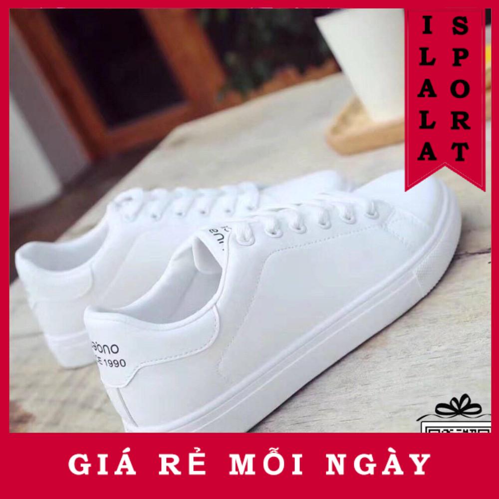 Giày thể thao chữ thái - ilala sport - gót trắng