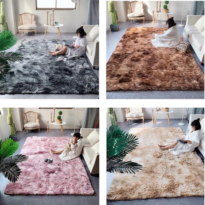 [Mã LIFEHLDEC giảm đơn ] [XẢ KHO NGHỈ BÁN] THẢM LÔNG TRẢI SẢN PITTSHOP LOẠI DÀY CÓ LỚP XỐP CHỌN MẪU 40X60 CM 1M6X2M