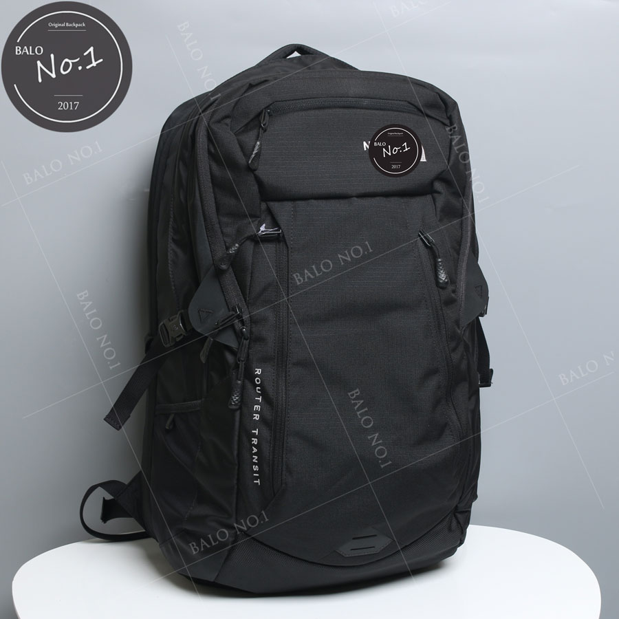 Balo Du Lịch Cao Cấp TNF Router Transit 2016 - Black Kích thước:: 535 x 35 x 20cm (35 lít)
