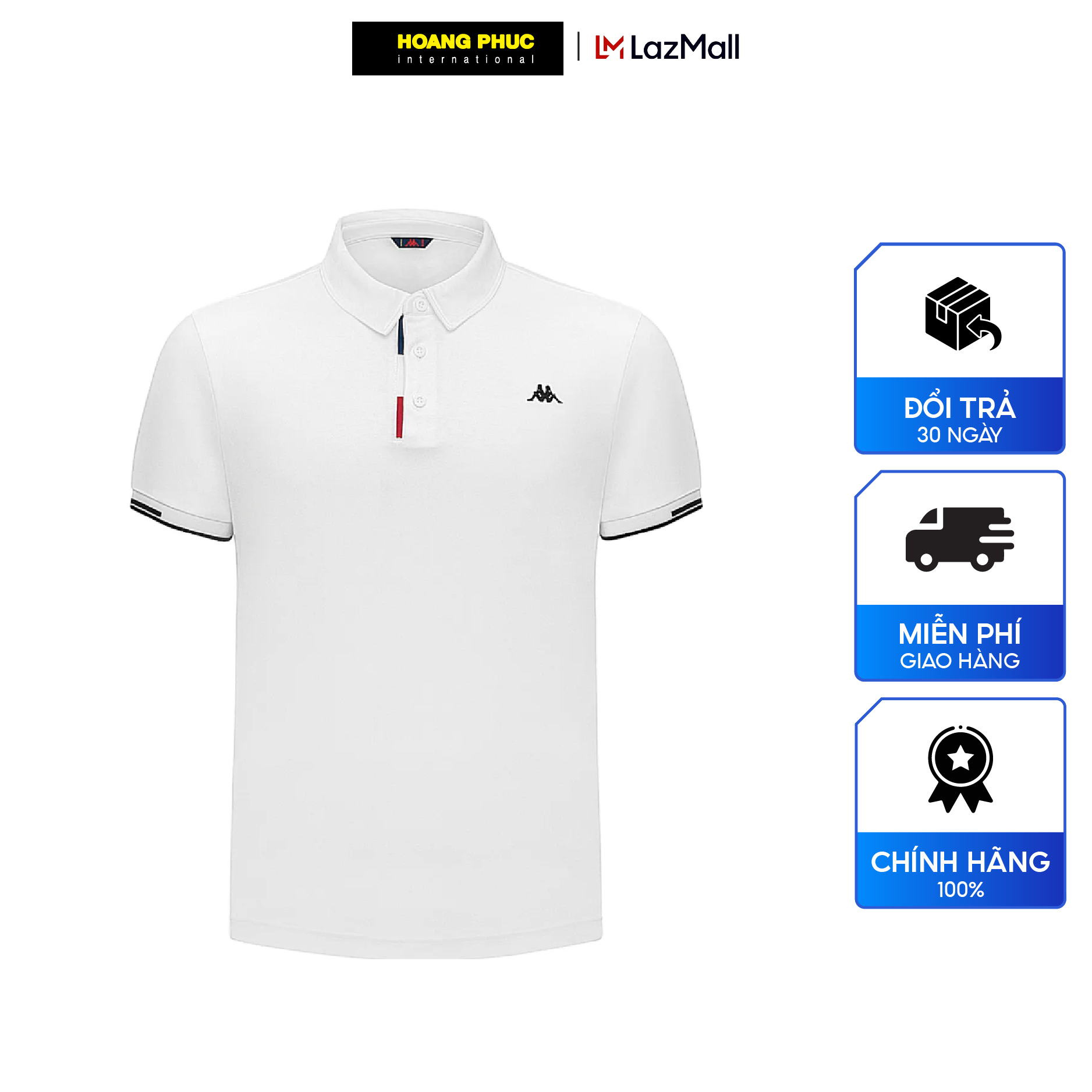 Áo polo nam KAPPA kiểu dáng hiện đại, chất liệu thoáng mát K0C32PD05