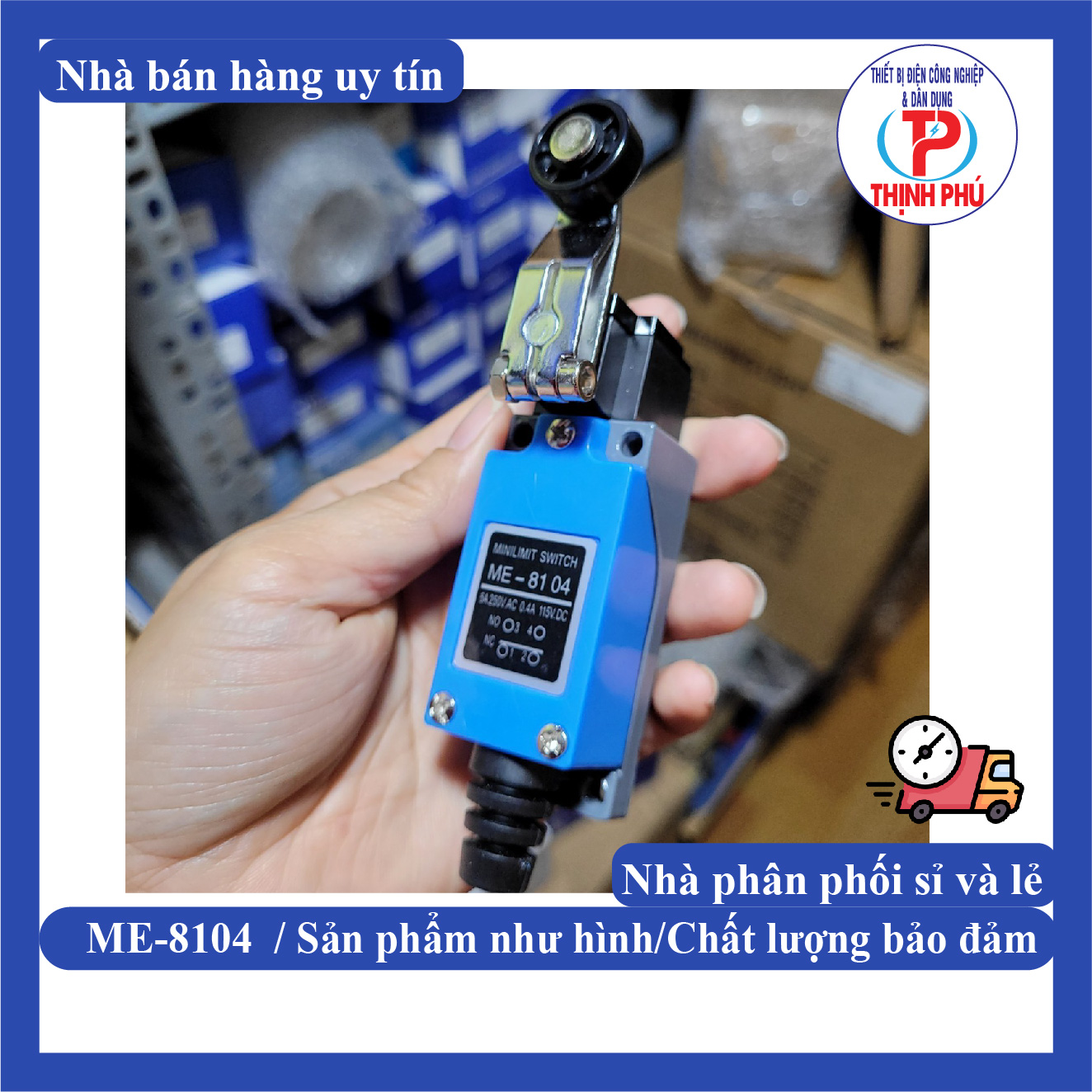 Công tắc hành trình me-8104 5a-220v