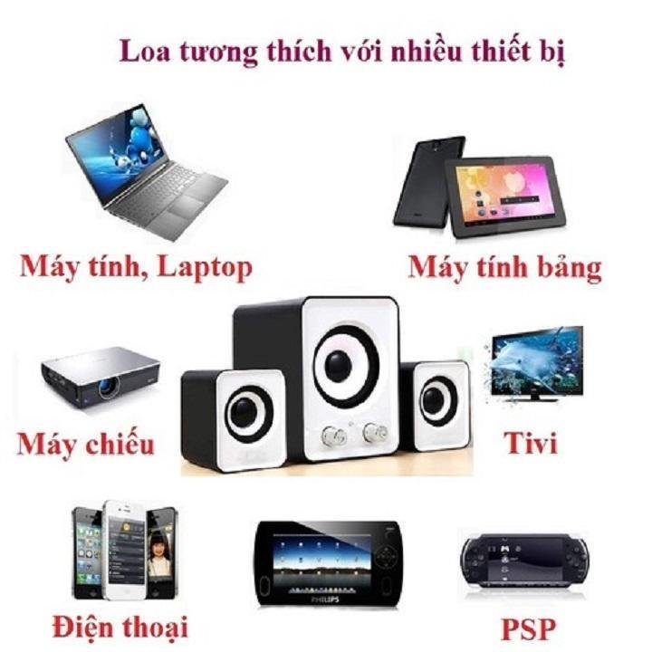 [ DEAL GIẢM 50% ] Loa Vi Tính Thế Hệ Mới Loa Máy Tính Giá Rẻ Chọn Ngay Loa Vi Tinh FT202 thiết Kế Mới Nhỏ Gọn Bắt Mắt Có Núm Chỉnh Âm Lượng ,Bass, Treble Âm Thanh Cực Trong.