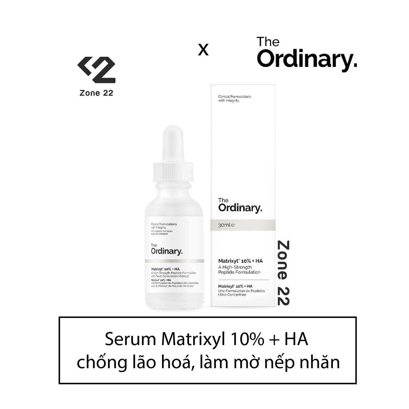 [HCM][ZONE22] Serum The Ordinary Matrixyl 10% + HA