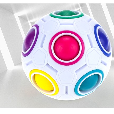 Rubik Moyu Biến Thể Rubik Rainbow Ball Magic