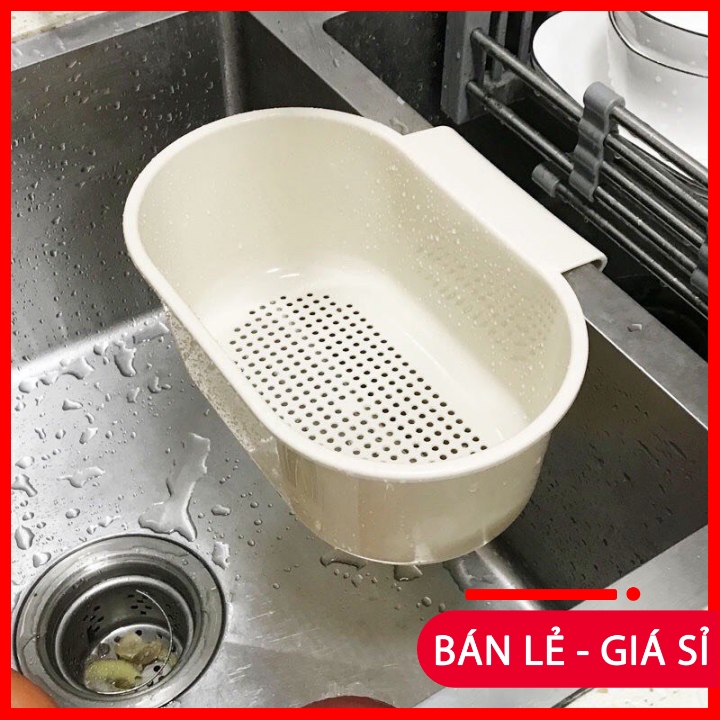Khay lọc rác bồn rửa bát - để đồ rửa bát - rửa rau củ quả - rửa thực phẩm