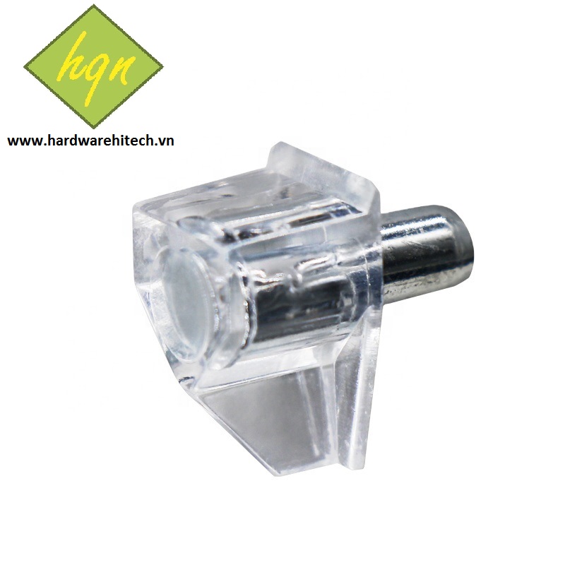 Chốt đợt kệ nhựa trong/ chốt phân tầng nhựa trong/ chốt kệ