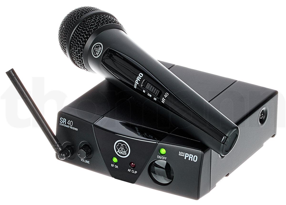 Micro không dây akg wms40 mini vocal set