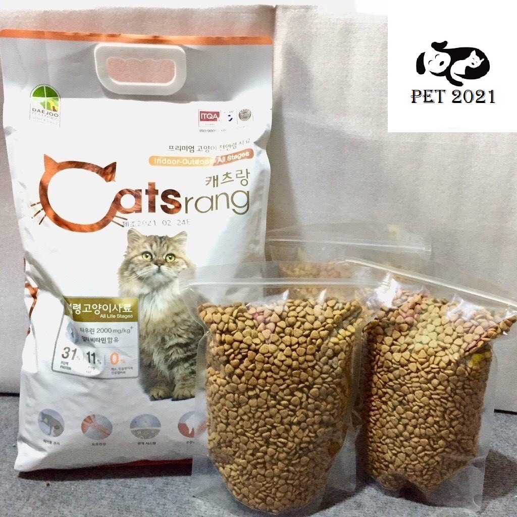 Thức ăn hạt khô catsrang cho mèo - thức ăn cho mèo