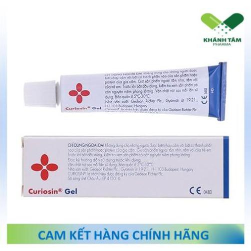 ! gel mờ sẹo curiosin - mờ vết thâm, nhanh lành vết thương, mụn, côn trùng đốt