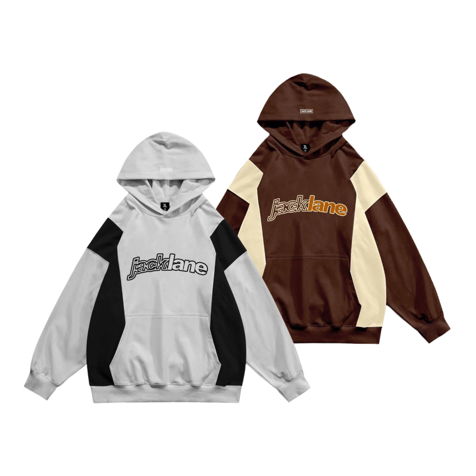 Áo hoodie oversize jack lane mix, áo hoodie form rộng nam nữ jl, local brand jack lane