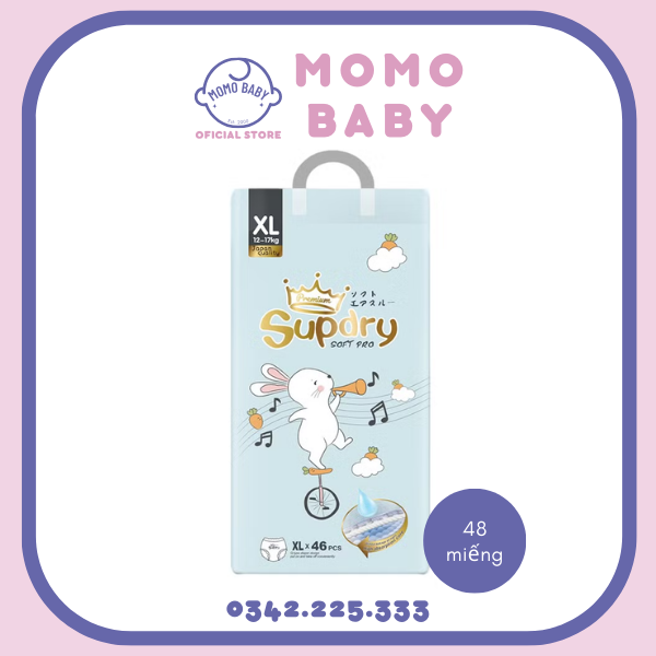 Bỉm tã Supdry cao cấp nội địa Trung đủ sizexanh/trắng