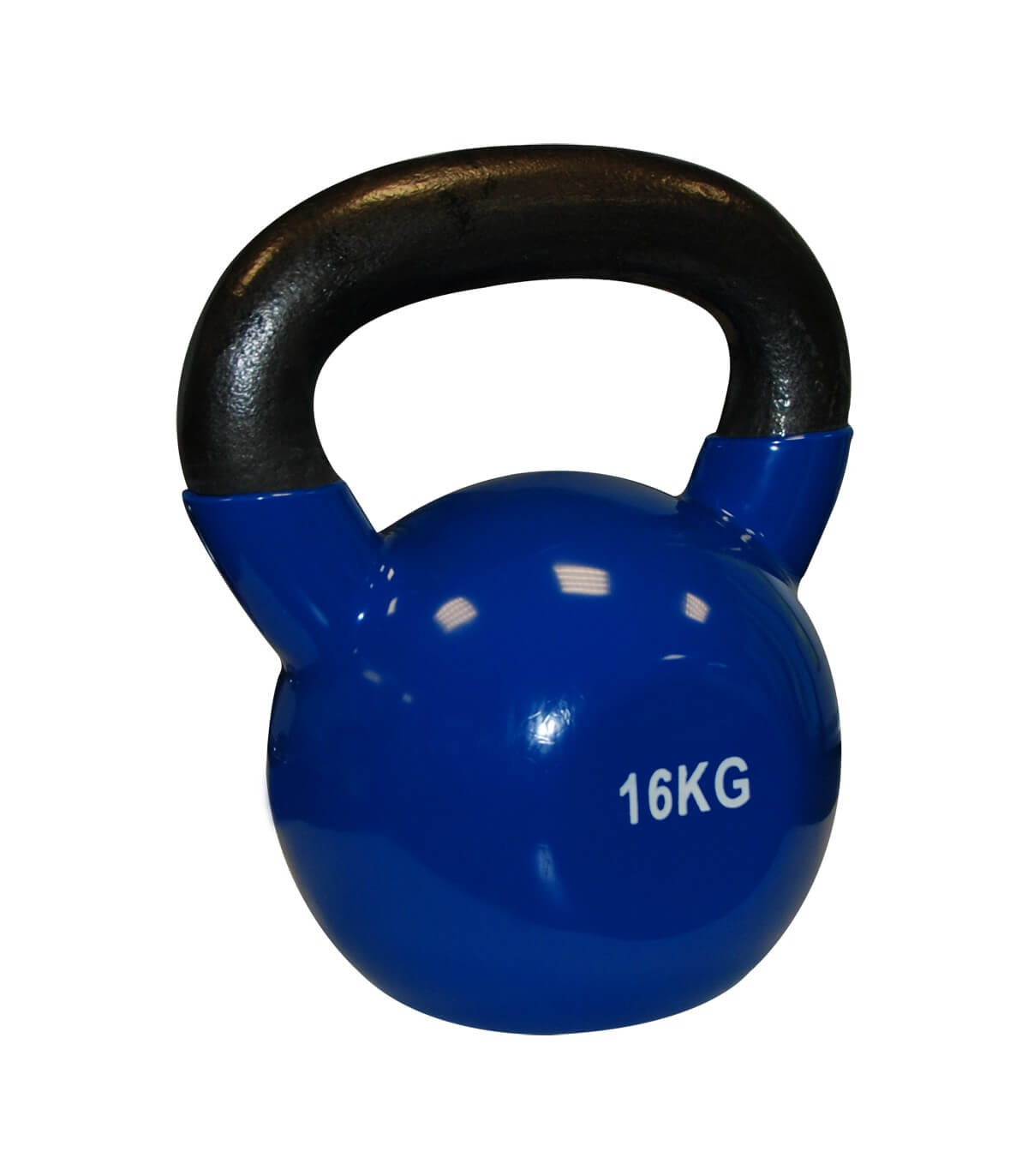 Tạ bình vôi, tạ ấm, tạ quai xách nhập khẩu bọc cao su màu 16KG