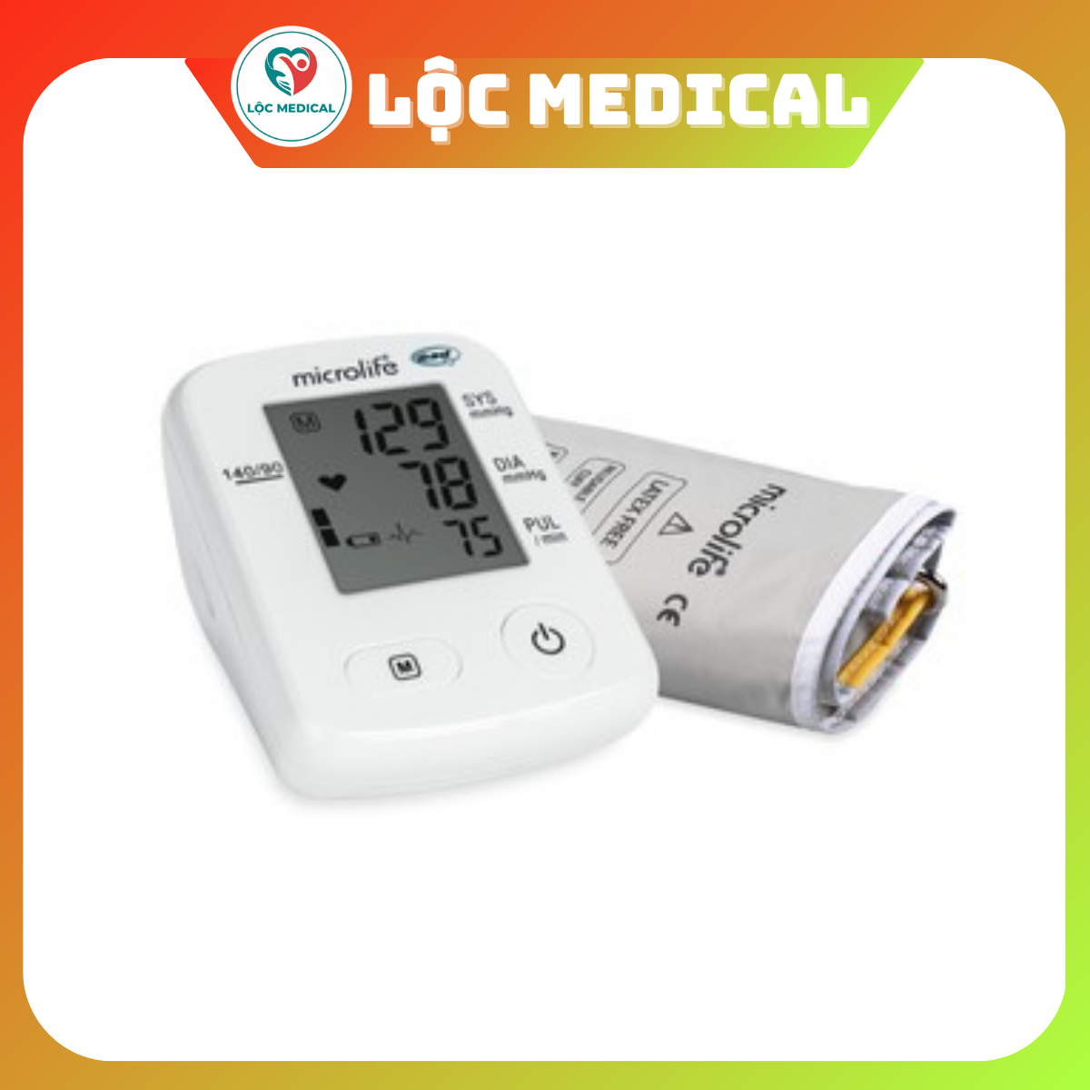 Máy đo huyết áp bắp tay Microlife A2 Classic Tặng Adapter 30 Bộ nhớ - BH Chính hãng 5 năm