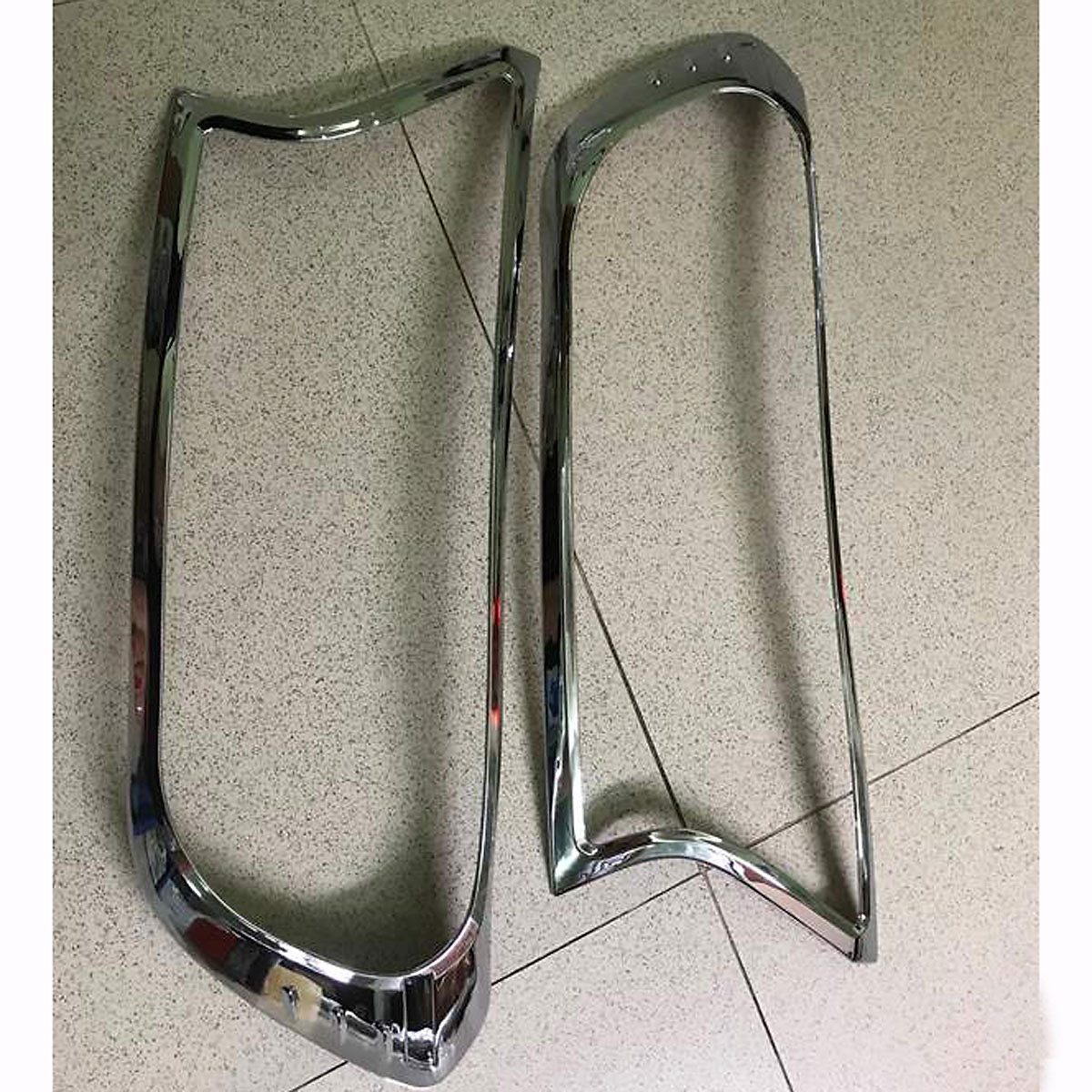 Ốp viền đèn pha, hậu mạ crom dành cho xe ô tô ford ranger 2014-2020