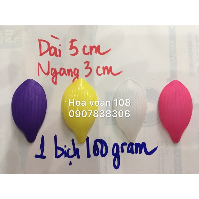 Cánh hoa pha lê