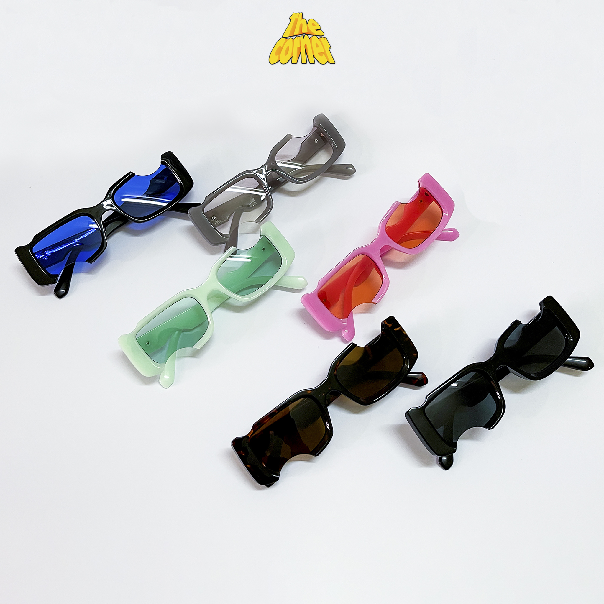 Kính mắt Thời Trang Off-White Holes rectangular-frame