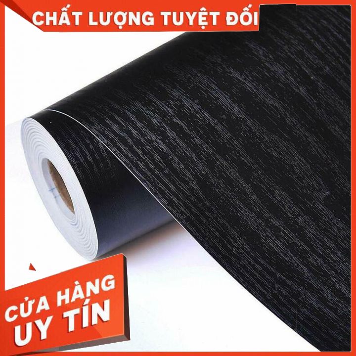 giấy dán thùng loa khổ 60cm x 1m - decal dán loa đen vân gỗ