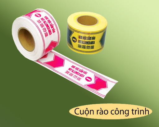 Cuộn rào công trình-cuộn rào cảnh báo