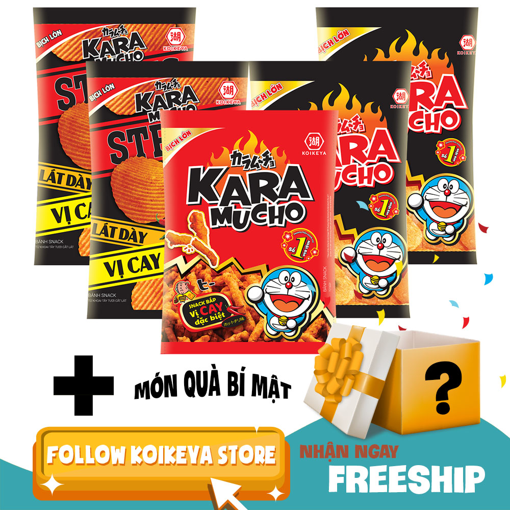 Combo 5 gói Karamucho cay ngon số dzách 44g