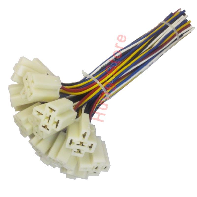 1 Giắc cắm rơ le 5 chân hàng đẹp, giắc rơ le chịu nhiệt lõi đồng to