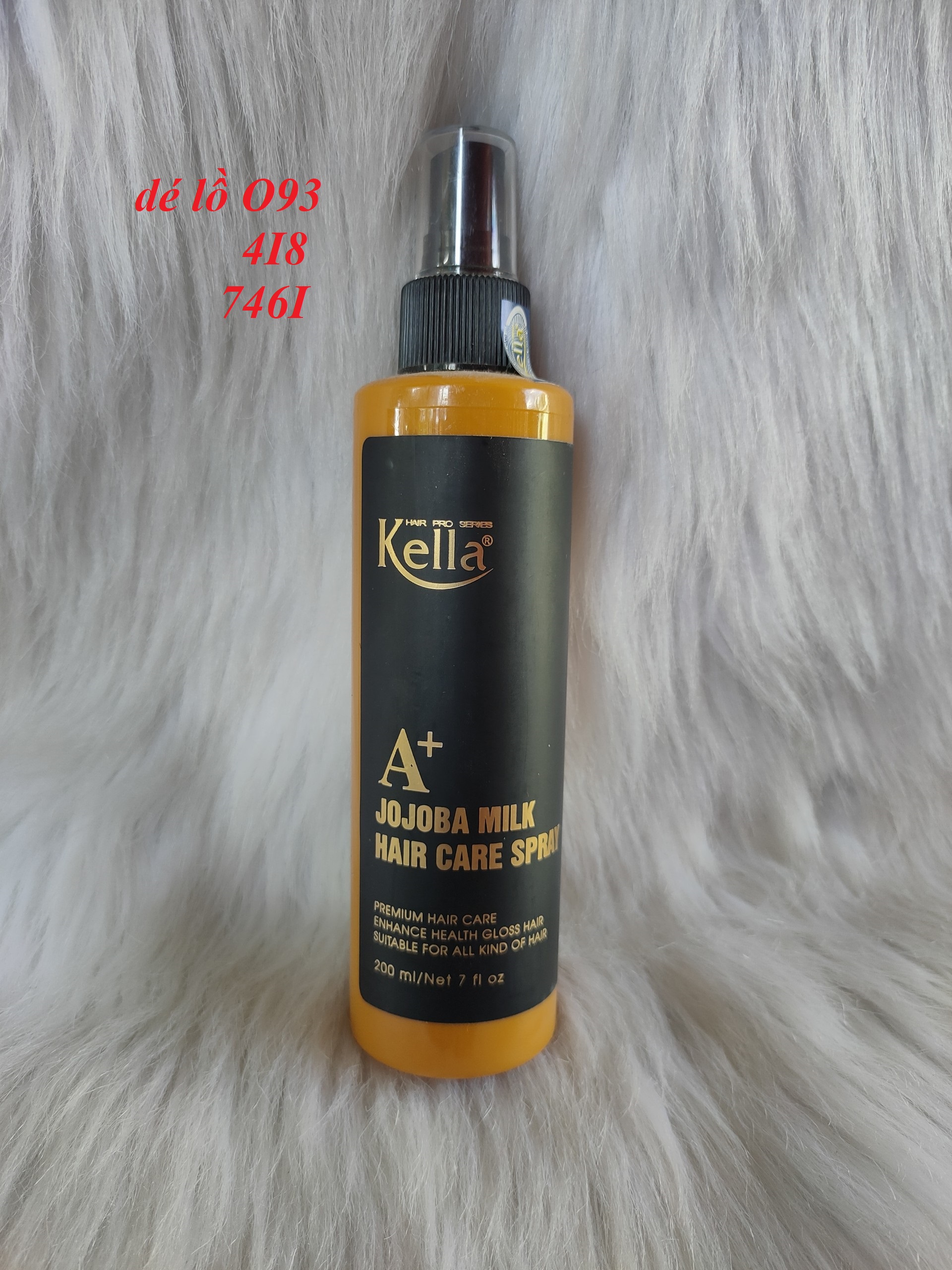 Xịt dưỡng tóc collagen Kella A+ Jojoba hương thơm dịu nhẹ