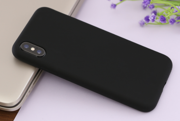 Ốp dẻo đen chống bẩn cho Iphone X/ XS