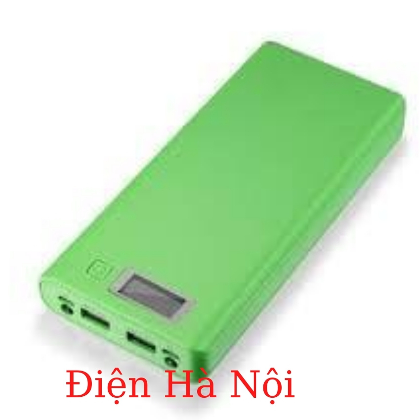 Box sạc dự phòng 8 cell (màu xanh lá - không gồm pin)