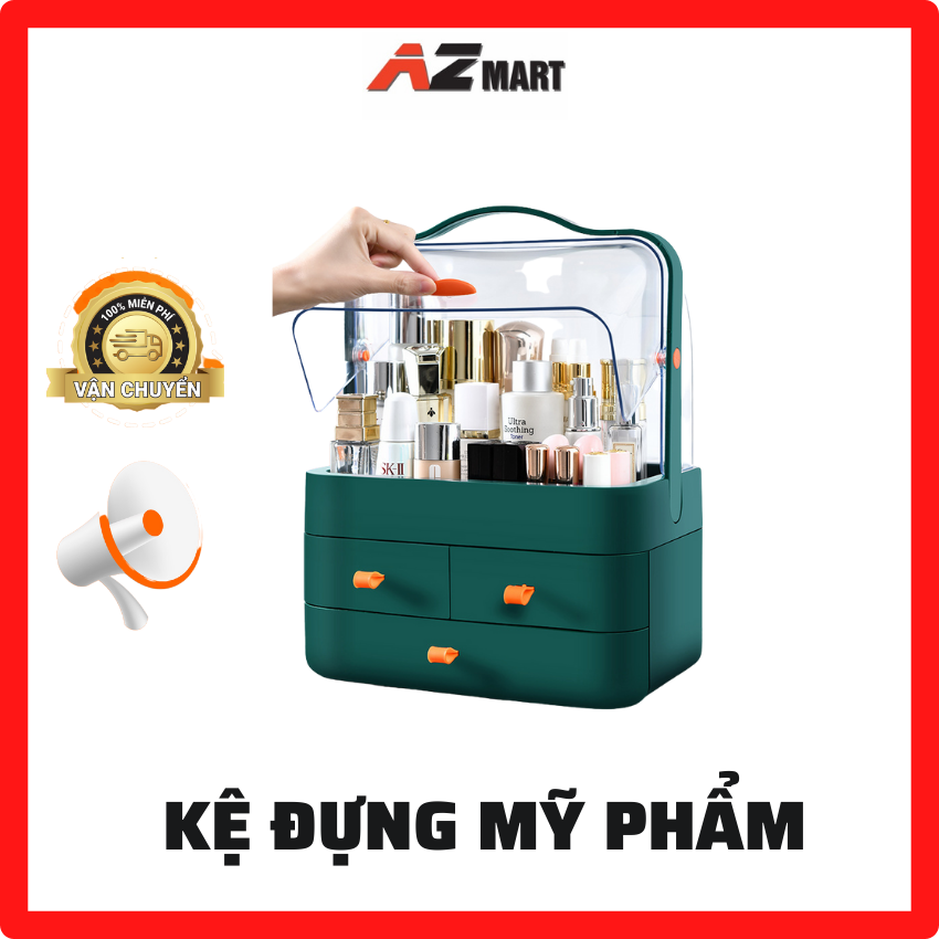 Kệ mỹ phẩm kệ đựng đồ trang điểm sang trọng cao cấp