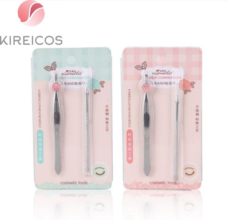 Bộ nhíp và cây nặn mụn lameila a0103