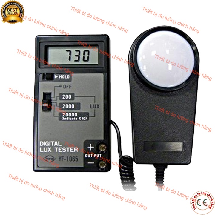 Tenmars yf-1065 máy đo cường độ ánh sáng 20.000lux, nhanh chính xác, đèn nền, màn hình lcd dễ đọc tenmars yf 1065