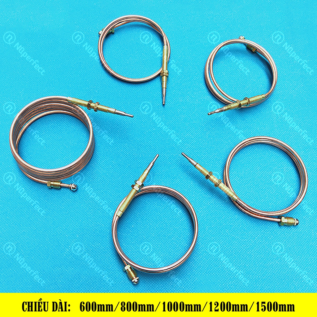Đầu dò cảm ứng nhiệt độ đa năng với 5 đai ốc chuyển đổi bếp ga, bếp từ, bếp lò, lò nướng, lò sưởi.. (FAGOR/ ELECTROLUX/ MKN)