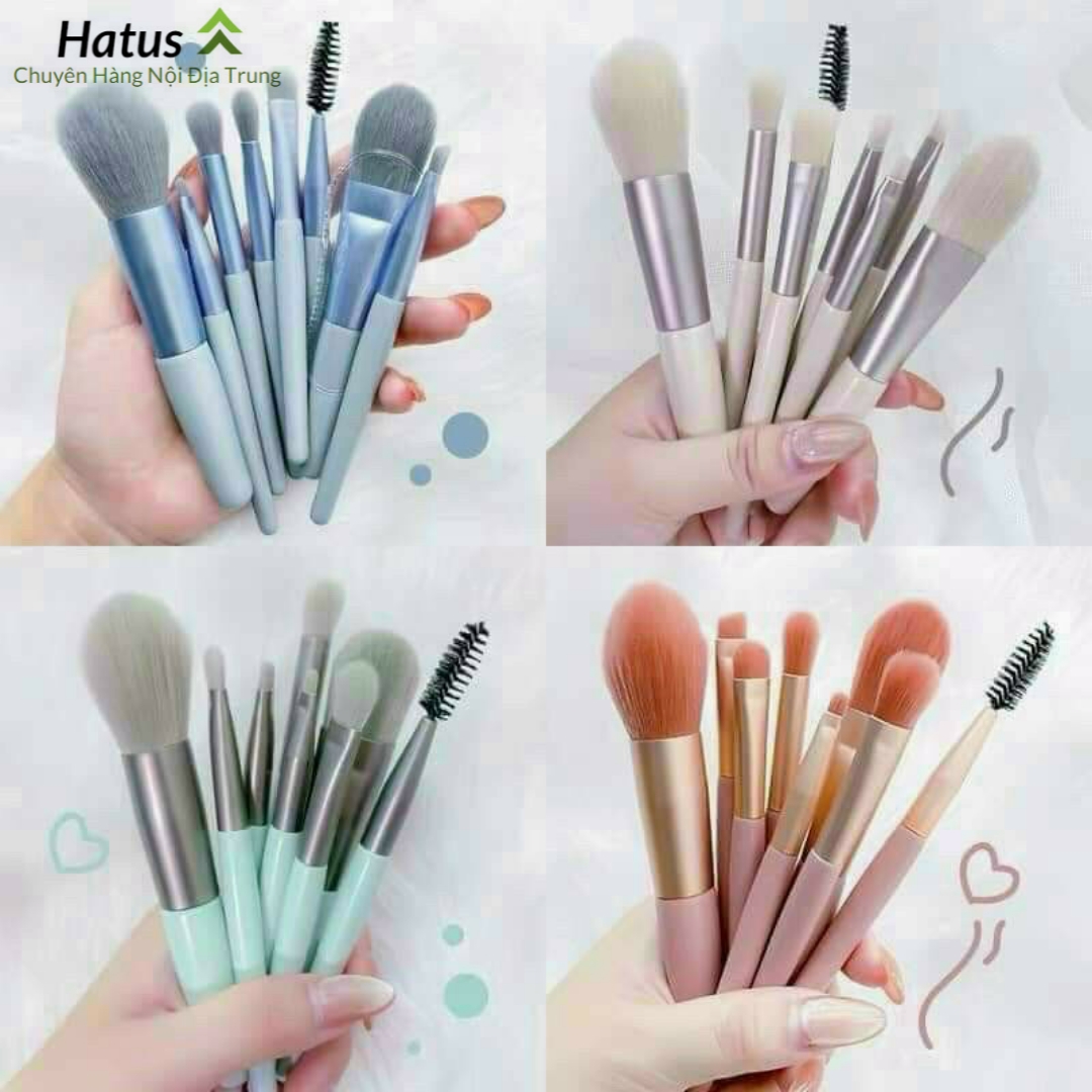 ( TĂNG KÈM TÚI ZIP VINTAGE) Bộ Cọ Fix 8 Cây Siêu Yêu