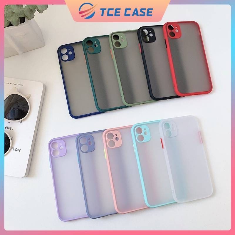 [HCM]Ốp lưng iphone Cảm giác da toàn diện với ống kính 6/6plus/6s/6splus/7/7plus/8/8plus/x/xr/xs/11/12/pro/max - Tce case