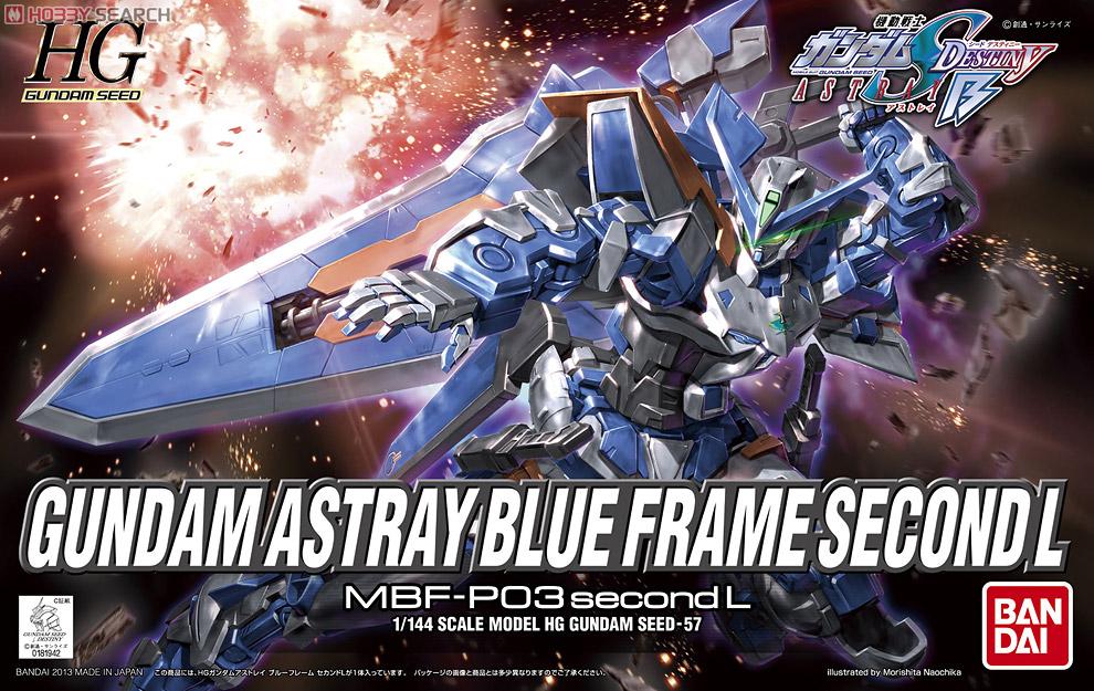 Mô Hình Gundam Hg Blue Frame Astray Second L Bandai 1/144 Hgseed Seed Đồ Chơi Lắp Ráp Anime Nhật