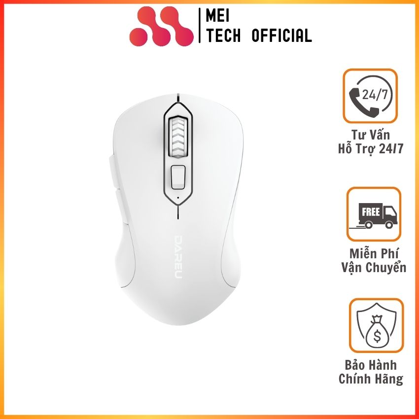 [Freeship] Chuột Không Dây Giá Rẻ Cho Laptop DareU LM115G -MEI Tech Official- MEI191 Thiết Kế Nhỏ Gọn, Giảm Ồn, Dễ Cầm Dễ Di Chuyển, Độ Nhạy Cao, Chuột Chuyên Văn Phòng, Chơi Game, Dùng Cho Máy Tính/ PC/ Laptop