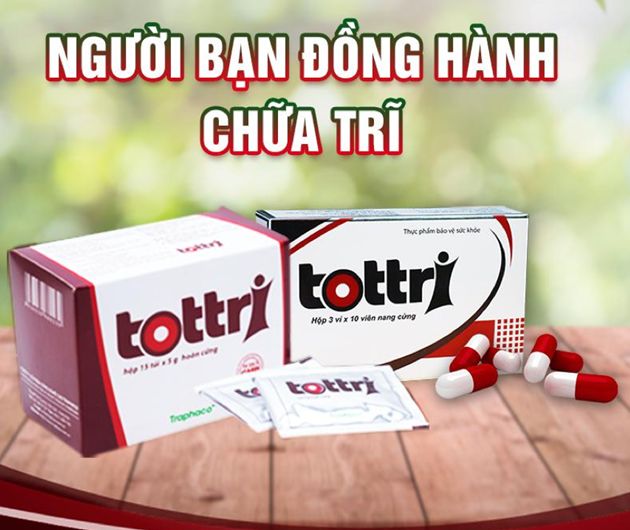 Tottri viên hoàn cứng và viên nang - hổ trợ trĩ nội trĩ ngoại -táo bón