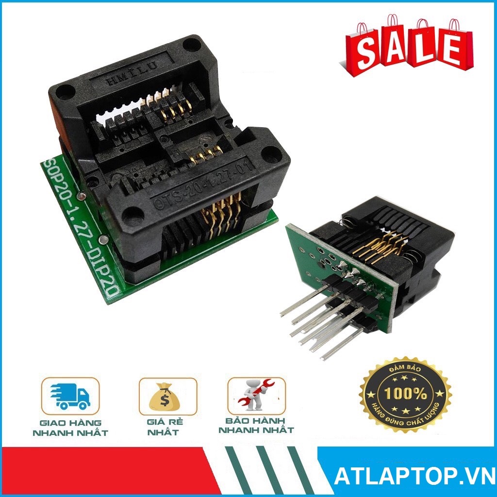 Đế nạp bios 8 chân to