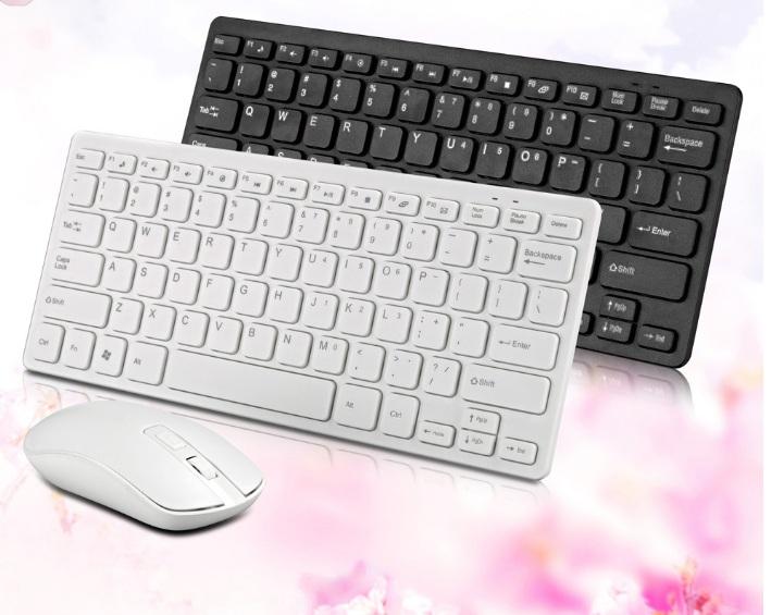 Combo Bàn Phím và Chuột không dây - Bộ bàn phím chuột - Bàn phím Mini không dây - Bàn phím máy tính laptop - Bàn phím chuột B901