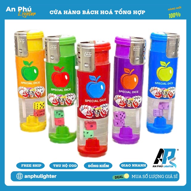 Bật Lửa Khò Xí Cow- Có Bơm Ga - Hộp Quẹt Khò Chống Gió - Hàng Chính Hãng