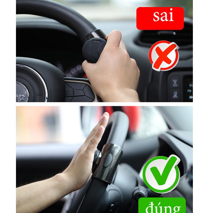 Tay quay vô lăng xe hơi - Trợ lực lái xe dễ dàng hơn