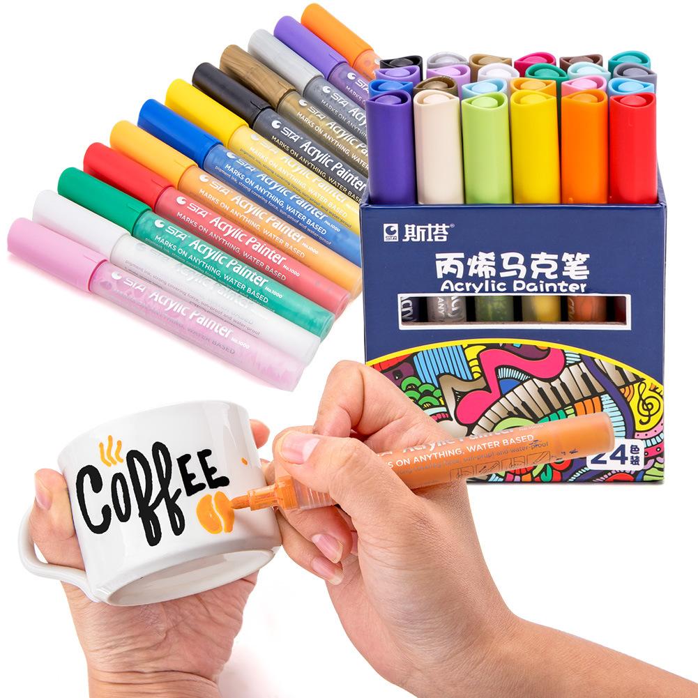 Bút màu acrylic mang lại cảm giác sảng khoái cho người dùng với các gam màu tươi sáng và rực rỡ. Bạn có muốn khám phá tiềm năng của bút màu acrylic trong nghệ thuật của mình không?