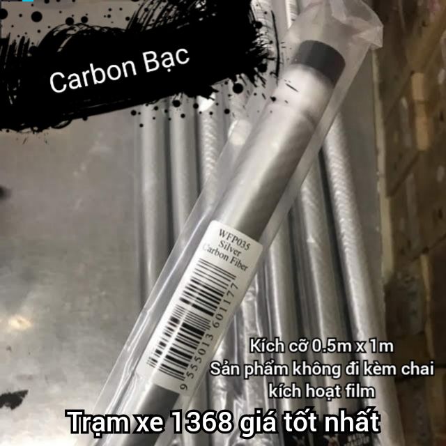 Cuộn phim nhúng samurai carbon bạc - màng phim chuyển nước