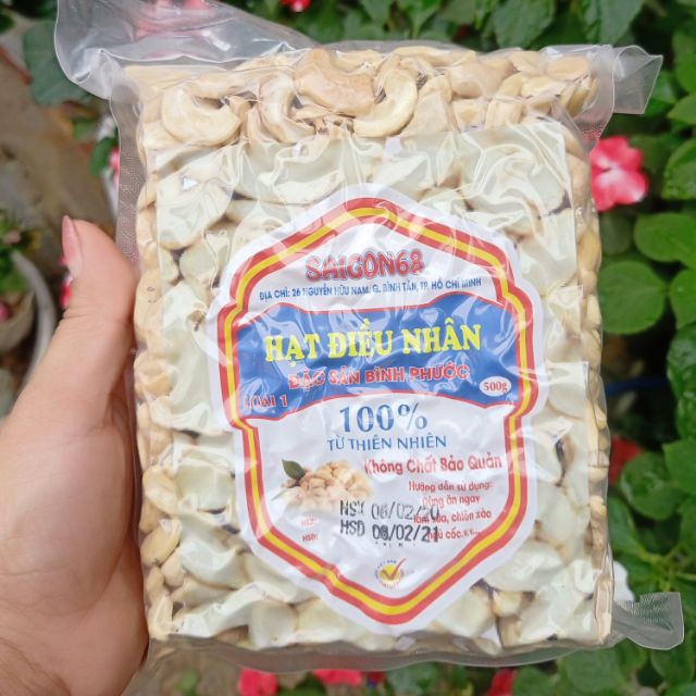 Điều sống làm sữa, bánh, ăn chay_ vỡ đôi, 500g