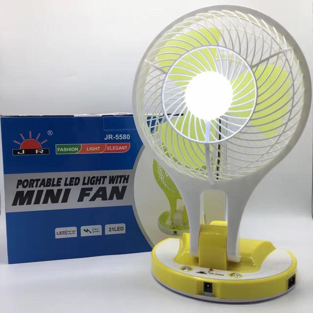 Quạt sạc tích điện mini fan siêu mát