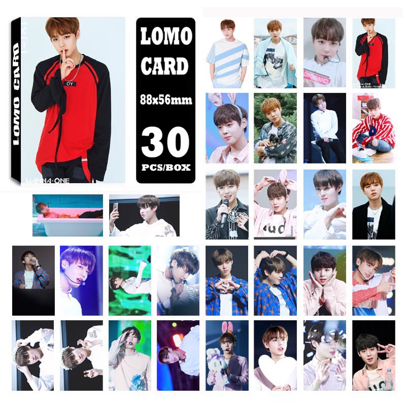 Bộ lomo Park Ji Hoon Wanna One